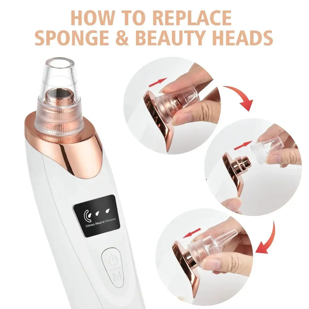 BLACK HEADS ACNE OIL REMOVER 5 in 1 Glamour Store