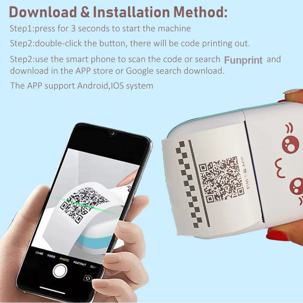 Best Mini Printer – Portable & Affordable Mini Mobile Printer for Photos & Documents Trendz haven