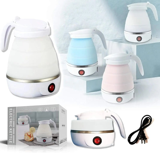 Silicone Foldable Electric kettle For Travel and Houshold, Automatic Function Bachat Dukan