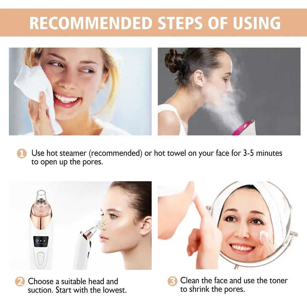 BLACK HEADS ACNE OIL REMOVER 5 in 1 Glamour Store