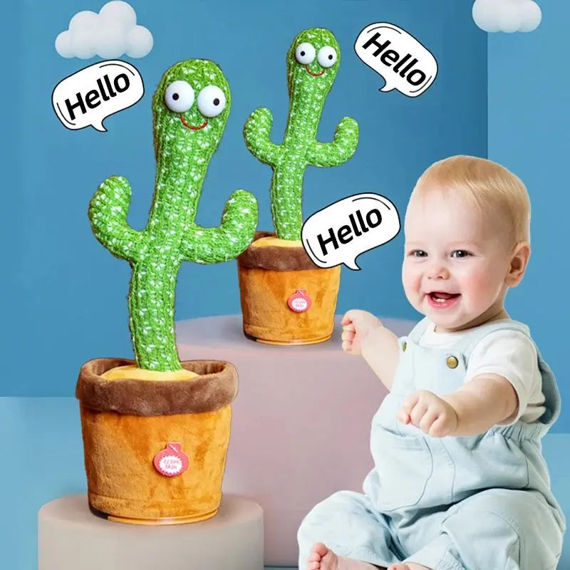 Cactus-Shaped Dance Toy with Adjustable Volume Control Frakin Store
