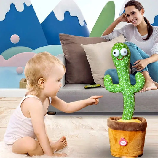 Cactus-Shaped Dance Toy with Adjustable Volume Control Frakin Store
