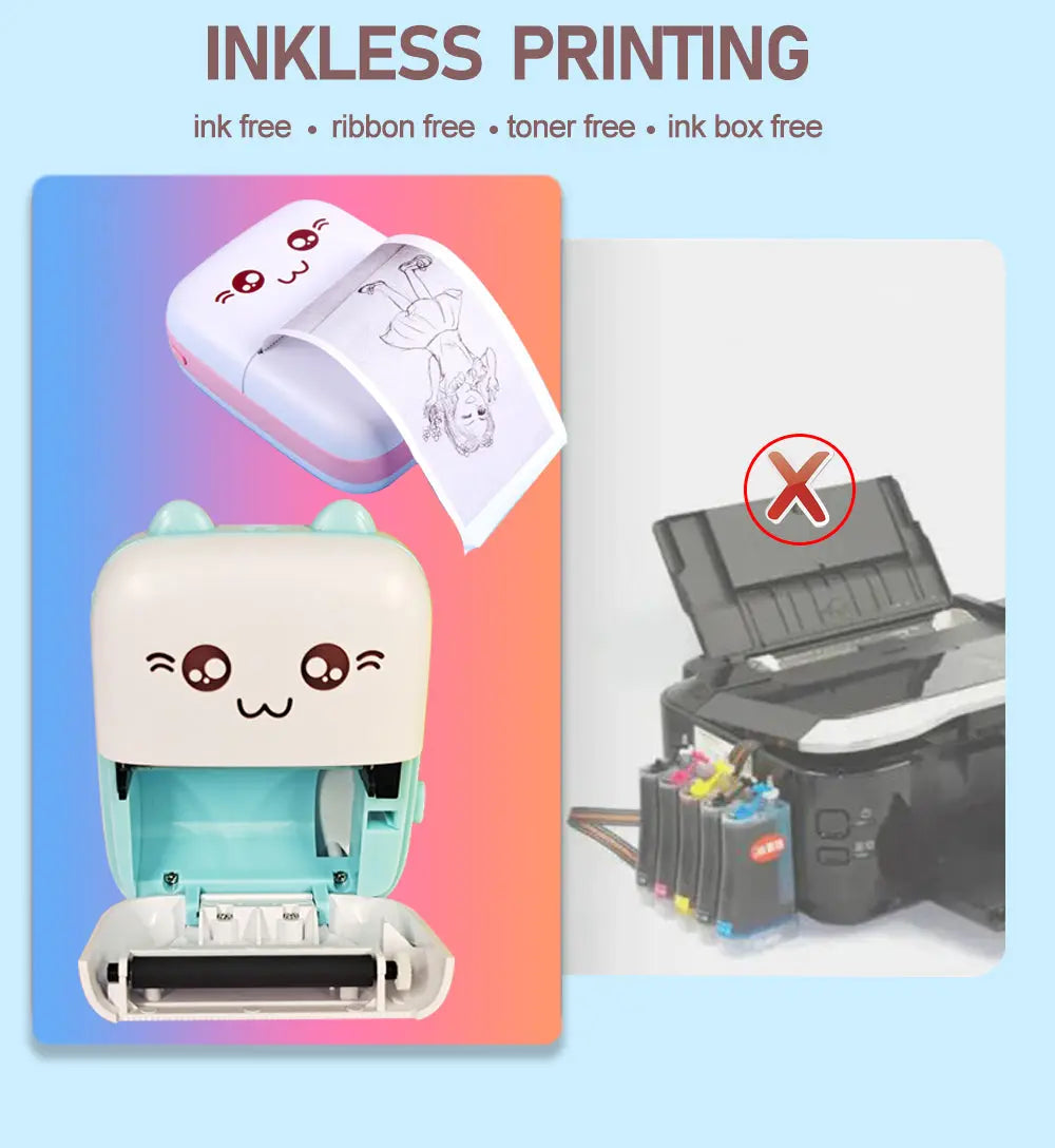Best Mini Printer – Portable & Affordable Mini Mobile Printer for Photos & Documents Trendz haven